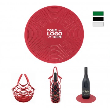 Multifunctional Mat Wine Bottle Mesh Bag Table Mat